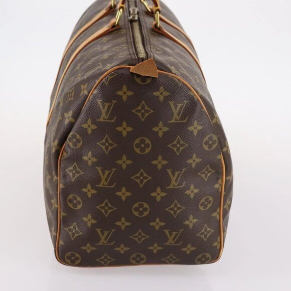 LOUIS VUITTON Monogram Keepall 45 Boston Bag M41428 LV Auth 130034 - Picture 7 of 16